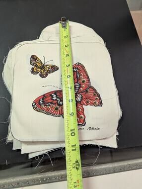 unfinished Applique Pieces Butterflies Sis 1977 Melanie craft sewing project